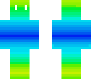 green and blue