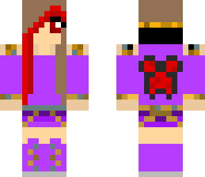 red creeper girl