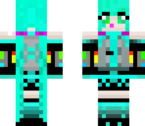 hatsune miku green eyes