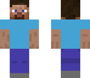 light blue steve