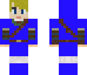 zelda link blue