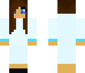 the girl in white