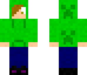 me in a creeper jacket