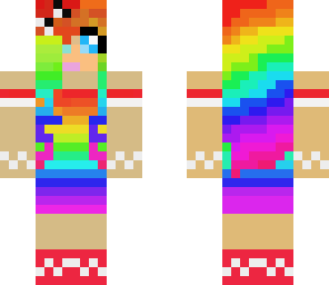 rainbow girl