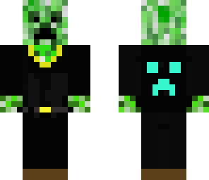 gangster creeper 2 whith blue creeper face