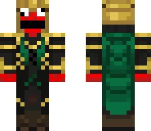 red loki cookie monster