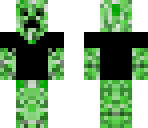 creeper with black shirt