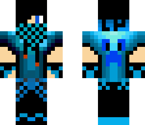 orange and blue
