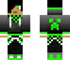 cool emerald hoodie boy