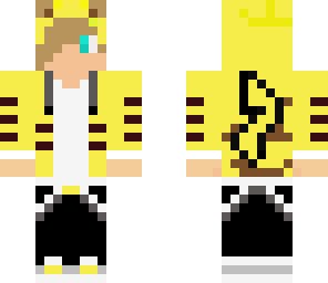 brown hair pikachu