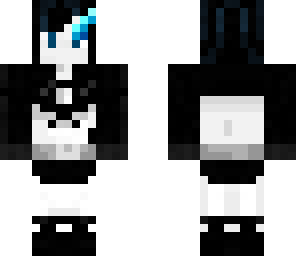 black rock shooter skin with cape