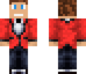 red suit