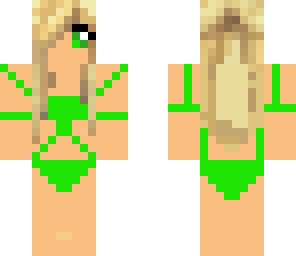 green hot girl