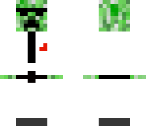 white agent creeper with sunglasses