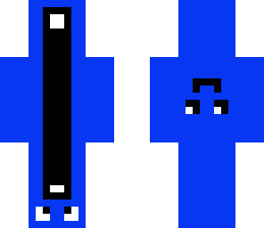 blue upside down souter