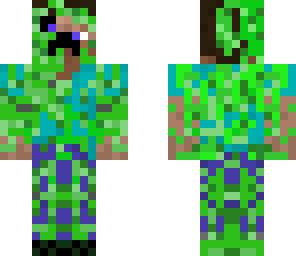 creeper-infected steve