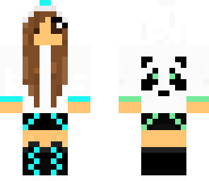 bule panda girl