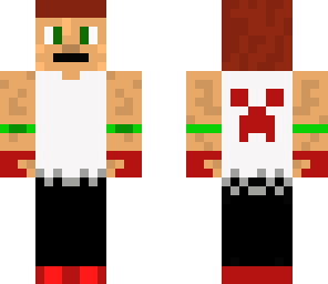 blizzerflame in a tank top base