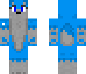 blue wolf girl