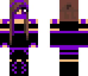 Female Ender Assassin | Minecraft Skin