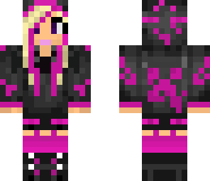fixed pink enderman girl