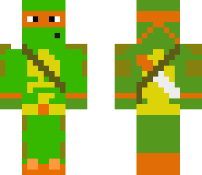 orange teenage mutant ninja turtle updated