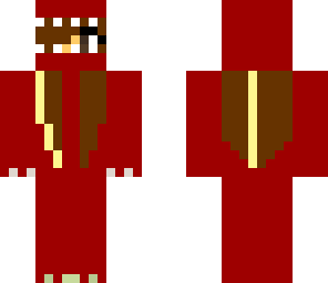 red dino girl