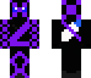 black tattooed ninja