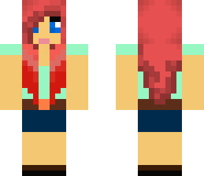 red headed chick