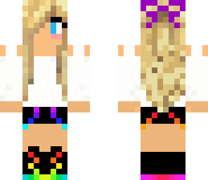 rainbow girl