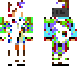 pixel art man by crowskins ghost edit