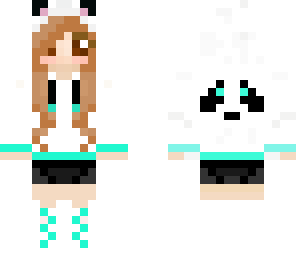 panda girl hoodie 2