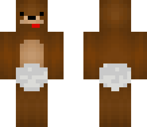 bear in a nappy