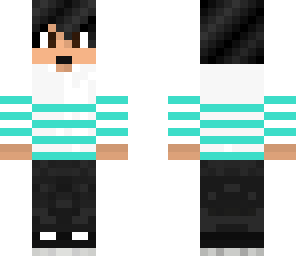 emo boy blue shirt