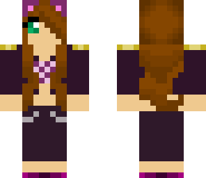 cat hipster girl