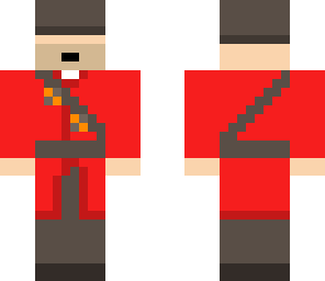 red soldier