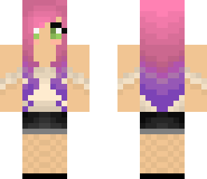 pink-lila hair girl