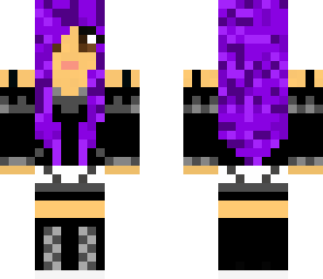 purple war girl - no gloves