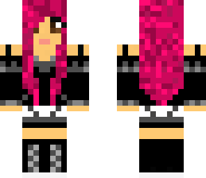 pink war girl - no gloves
