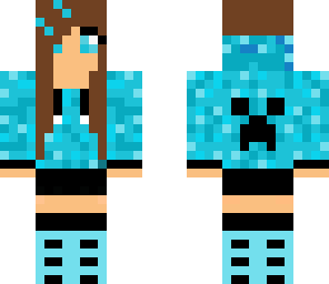 blue creeper girl