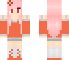 pink haired girl