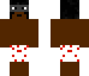 black batman in underwear