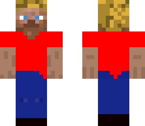 minecraft steve blond fixed