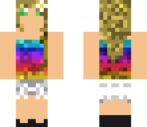 rainbow girl