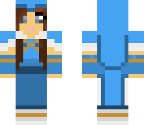 blue assassin girl