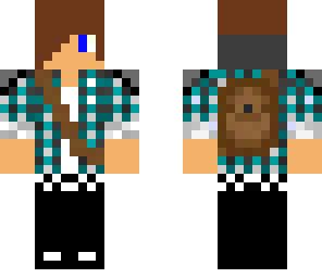backpack teen with blue eyes