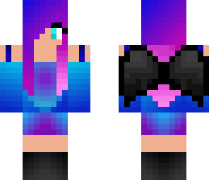 colourful girl angel
