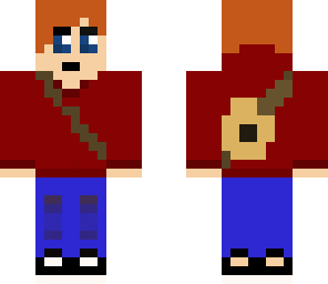 ginger guitar guy blue eyes