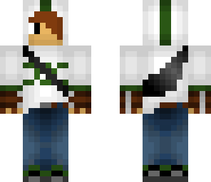 green modern assassin