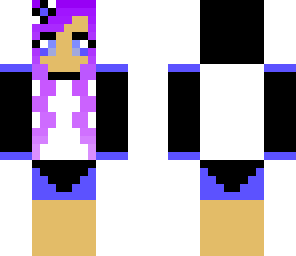 purpleheaded cutie in a casual tux